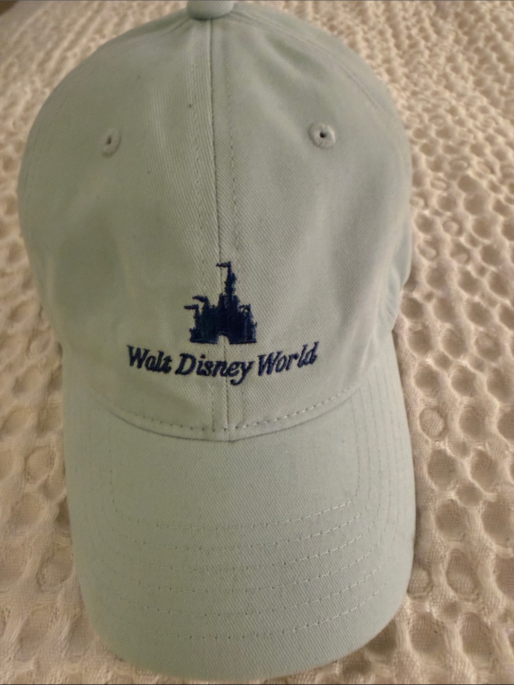 Disney Pale Blue Walt Disney World Baseball Hat